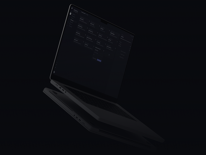 Blazeauth dashboard displayed on a laptop screen